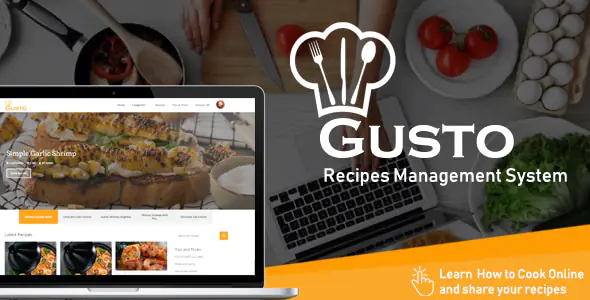Gusto - PHP在线菜谱源码