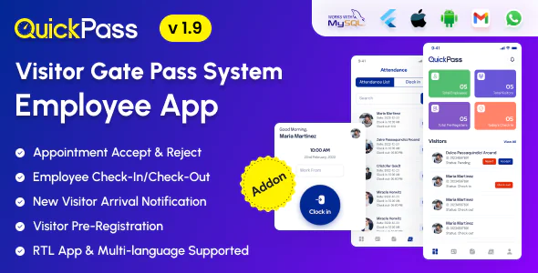 QuickPass - 访客管理系统员工应用