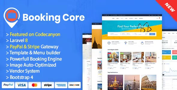 Booking Core - PHP旅游预订系统