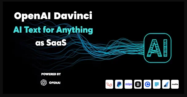 OpenAI Davinci - SaaS版PHP AI写作助手和内容生成器