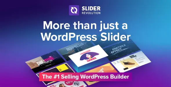 Slider Revolution - 备受欢迎的WordPress滑块插件