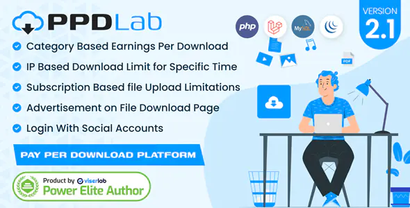 PPDLab - PPD(Pay Per Download)平台系统