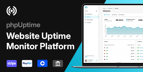phpUptime - 网站在线监控(SaaS)