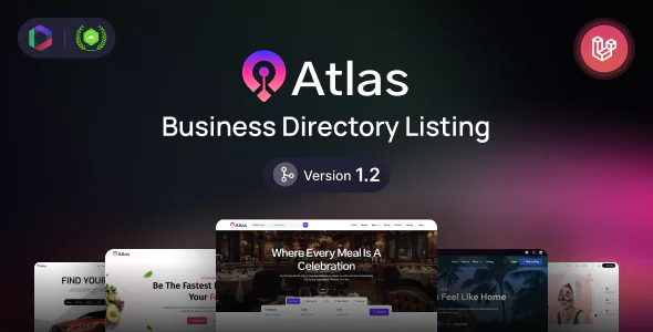 Atlas - Laravel商业目录列表