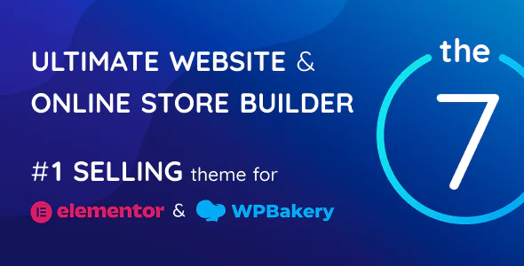 the7 - WordPress & WooCommerce的终极网站和在线商店构建器