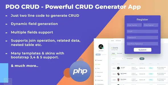 PDO Crud - 高级 PHP CRUD 应用