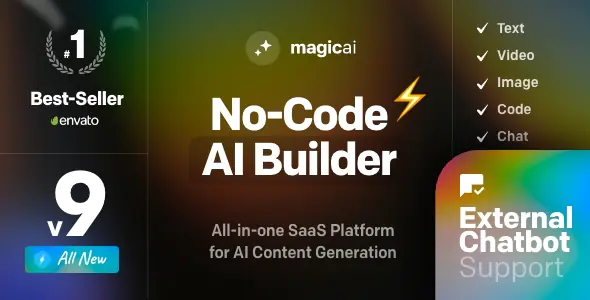 MagicAI - AI内容、文本、图像、聊天、代码生成器