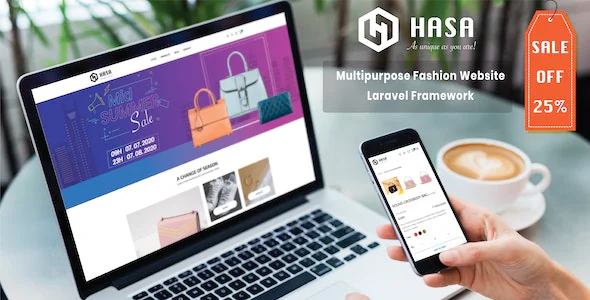 HASA - Laravel多功能多语言时装店