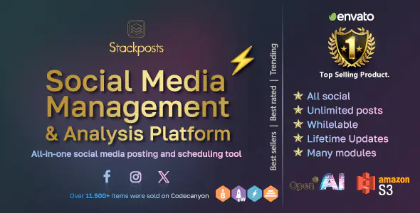 Stackposts - PHP社交营销工具