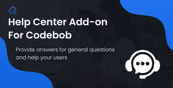 Codebob的帮助中心插件