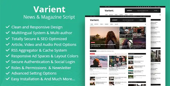 Varient - PHP新闻&杂志系统